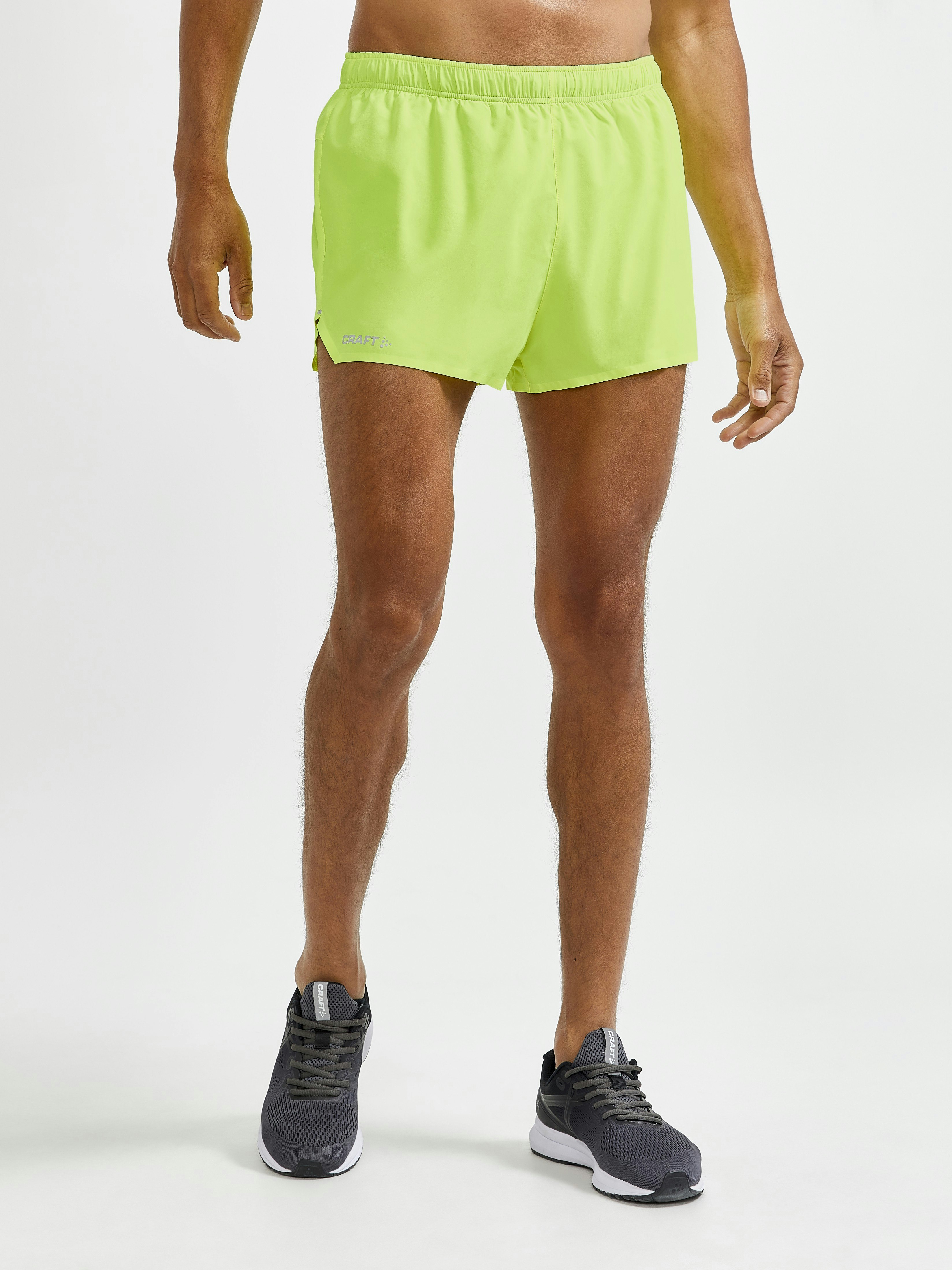 Craft Mens Charge 2-in-1 Running and Training Shorts with 6.5 Inseam 